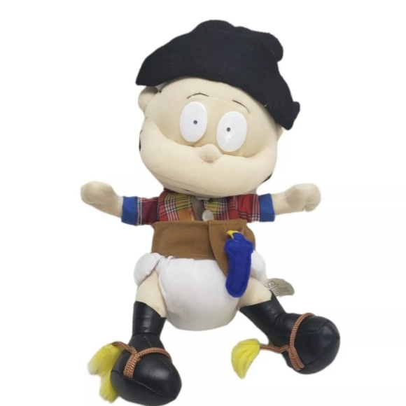 Tommy Pickles Cowboy Rugrats Plush 2002 Nanco 13" H Stuffed Toy Rare to find - Picture 1 of 7